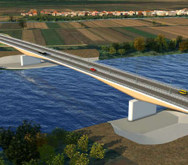 Započinje gradnja mosta na Savi kod Bosanske Gradiške