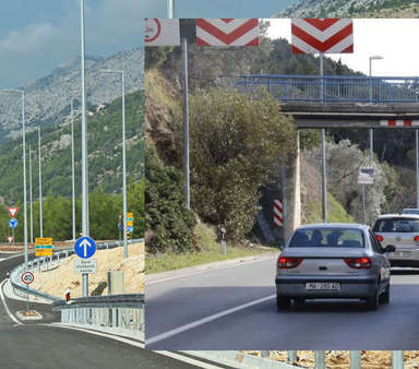 Denivelacija križanja državnih cesta u Makarskoj