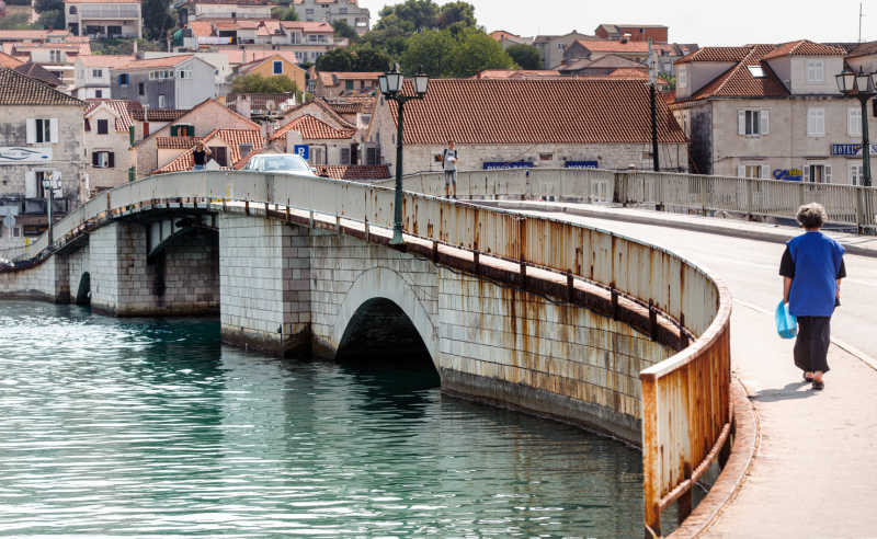 Trogir stari most obnova