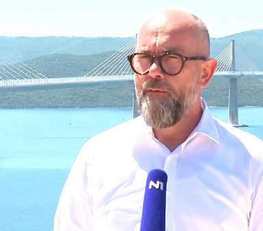 JOSIP ŠKORIĆ NA1 televiziji: Hoće li Pelješki most ovog ljeta biti otvoren?