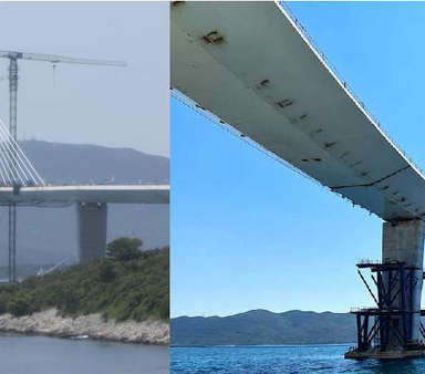 PELJEŠKI MOST: Opremanje mosta u punom zamahu