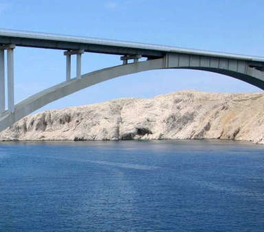 Sanacija AB konstrukcije mosta Kopno-otok Pag na državnoj cesti DC 106